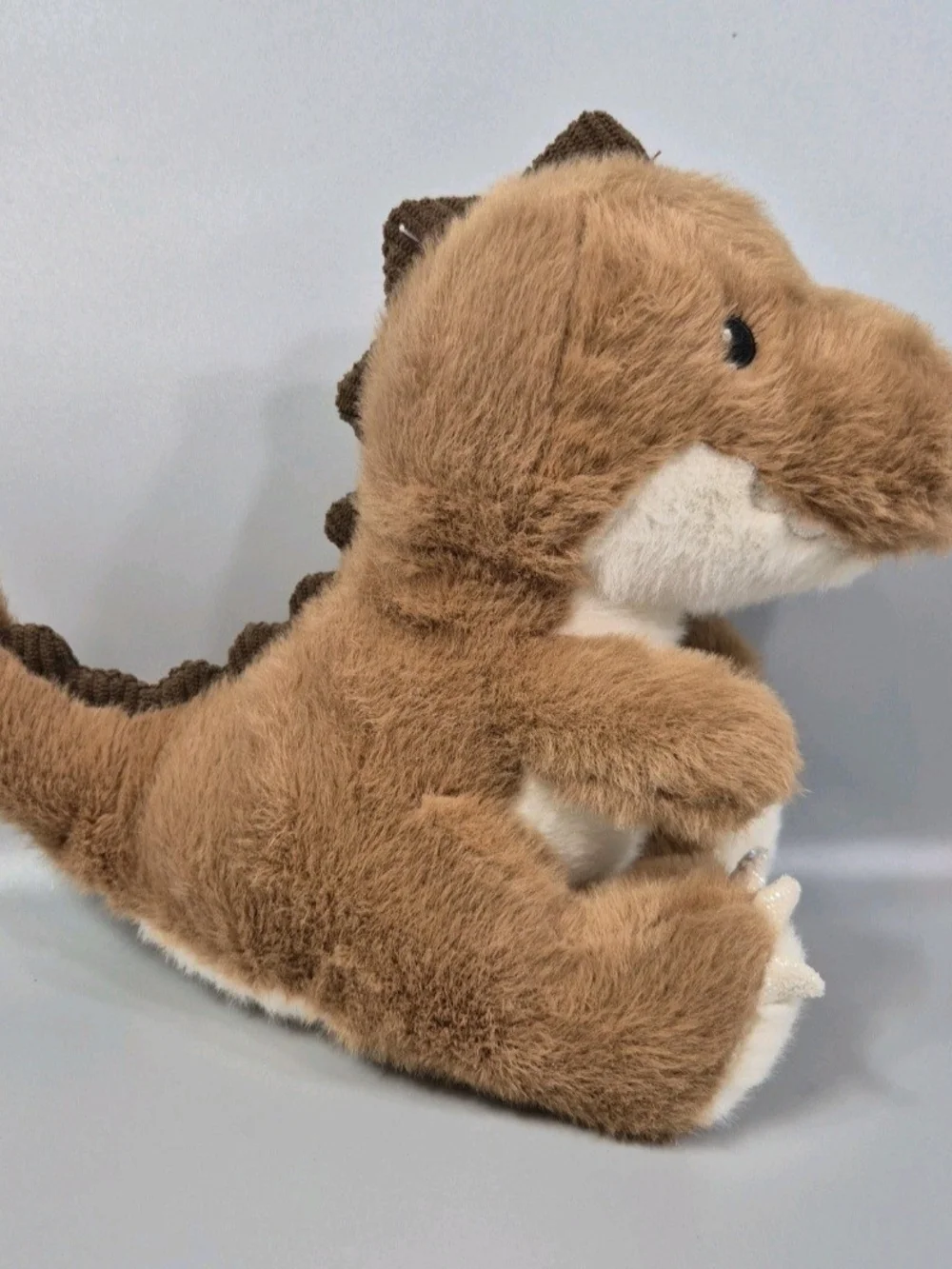 Hobby Lobby 8 Inch Brown T-Rex Dinosaur Plush Soft Clean Pre Loved